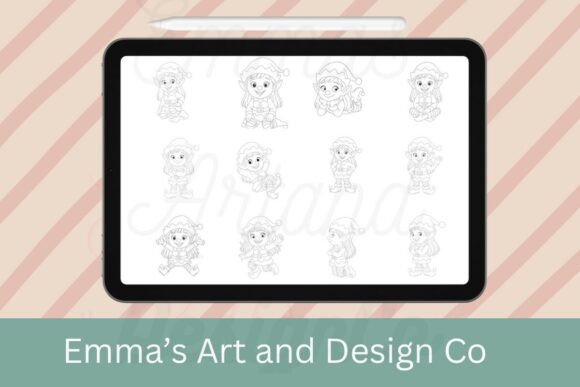 13 Magical Christmas Elf Procreate Brush: Your Secret Weapon for Festive Digital Art