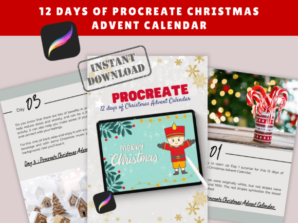 Procreate Christmas Advent Calendar: A Creative Countdown to the Holidays