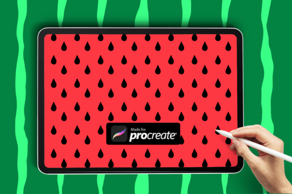 Summer Watermelon Procreate Brush: A Fresh Creative Tool for Digital Artists